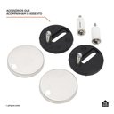 Ver imagem 7 de Assento Termofixo com Soft Close para Vaso Sanitário Amazonita Pingoo.casa - Branco