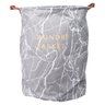 Cesto para Roupa Suja Passar Dobrável Banheiro Lavanderia - Cinza Claro - 1