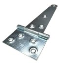 Ver imagem 2 de Kit 12 Dobradiças Zincada Leme Portão - 8" 200 Mm