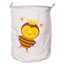 Ver imagem 1 de Cesto para Roupa Dobrável Banheiro Lavanderia Infantil / Lv-097 - Amarelo