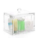 Ver imagem 7 de Porta Algodão Cotonete Organizador Acrílico Higiene Banheiro