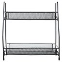 Ver imagem 4 de Organizador Banheiro 2 Andares Aramado P/ Cosméticos Cozinha Lavabo Quarto Vasos Livros