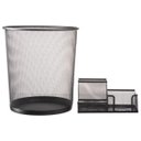 Ver imagem 5 de Porta Lápis + Lixeira para Escritório Mesa Estudos Home Office / Ho-303 - Preto