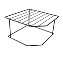 Ver imagem 2 de Kit 2 Organizador Pratos Armário Cozinha Suporte 2 Níveis