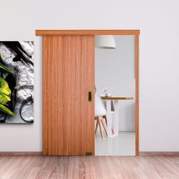 Kit Jogo de Ferragens Completo com Caixilho e Guarnições para Porta de Correr (leia Detalhes do Prod - 1