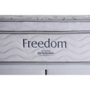 Ver imagem 3 de Colchão King Ortobom Freedom Super (193x203x32) - Mola Superpocket, Pillow Top, Espuma Viscoelásti