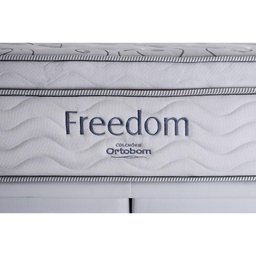 Colchão King Ortobom Freedom Super (193x203x32) - Mola Superpocket, Pillow Top, Espuma Viscoelásti - 3 Colchão King Ortobom Freedom Super (193x203x32) - Mola Superpocket, Pillow Top, Espuma Viscoelásti - 3