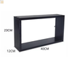 Nicho Kit Colmeia Organizador para Banheiro 3 Peças Preto - 4