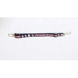 Cinto de Segurança para Cachorro Nylon 25mm Preto 35cm-62cm - 2