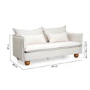 Ver imagem 4 de Sofá Modular 2 Lugares Pé Bolinha Sôma CabeCasa MadeiraOriginals