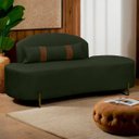 Ver imagem 7 de Sofá Orgânico Maitê 3 Lugares 180cm Corino:verde
