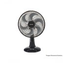 Ver imagem 1 de Ventilador Mesa Turbo Preto 6 Pas 30cm 52w 220v