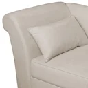 Ver imagem 2 de Recamier Diva França 1,40m Suede Bege - Inova Decor Inova Decorações