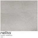 Ver imagem 3 de Poltrona Sala de Estar Luna Base Madeira Castanho Linho Cinza Claro - Nexta Casa