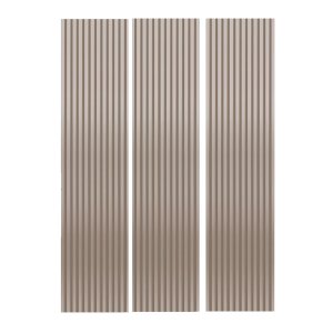 Painel Decorativo Ripado Mdf em Barra 134x250cm (3,35m²) Pa75 Dalla Costa-fendi