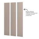 Ver imagem 4 de Painel Decorativo Ripado Mdf em Barra 134x250cm (3,35m²) Pa75 Dalla Costa-fendi