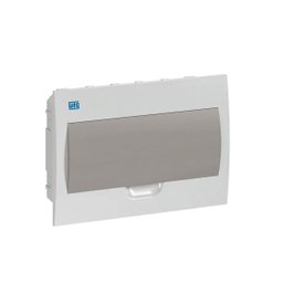 Quadro Distribuição Centrinho Embutir Weg 4 6 8 12 18 24 36 Disjuntores Din Porta Fume Qdw02 8 Disju - 1