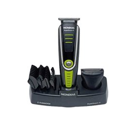 Mondial maquininha barba cabelo bigode acabamento bivolt 6pç - 2