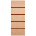 Ver imagem 1 de Porta de Madeira Fort Portas Fresada Sp1 80cm 80cm Sp1