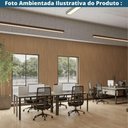 Ver mais imagens de Cadeira Escritório Nr-17 Soho Diretor C/ Braços Fratini Encosto Tela Mesh Preta Base Rodízio