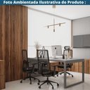 Ver imagem 7 de Cadeira Escritório Nr-17 Soho Diretor C/ Braços Fratini Encosto Tela Mesh Preta Base Rodízio