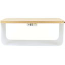 Ver imagem 1 de Mesa de Cabeceira Suspensa Sis, com Hub de Carga Rápida de 3 Portas Usb ( 2a + 1 Usb C) e Luz Led em