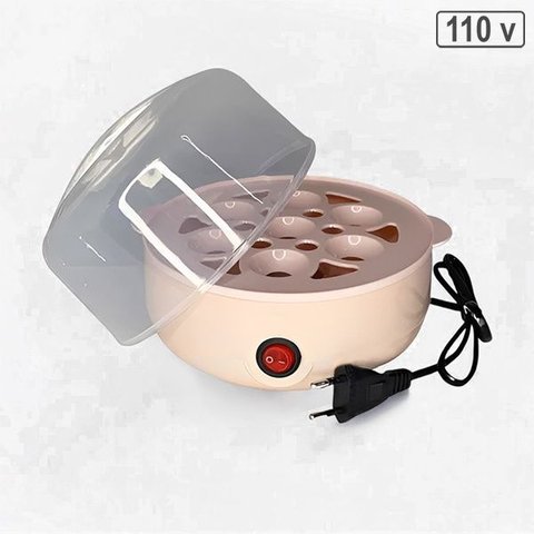 Cozedor Elétrico de Ovos Yq-01 a Vapor Rosa 110v com Capacidade para 7 Ovos Cor:rosa;tamanho:único;g
