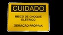 Ver imagem 2 de Placa Cuidado - Geração Própria - Padrão Energisa, Cemig, Enel Goias, Cemig, Celesc Eletrobras