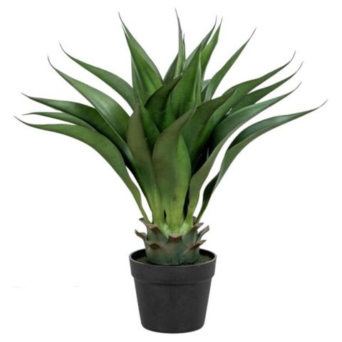 Planta Artificial Agave no Vaso – 50 cm