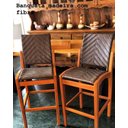 Ver imagem 5 de Banqueta Peroba Rosa em Tela ou Fibra