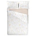 Ver imagem 3 de Jogo de Cama King Estampado Branco Flores Amarelas - Premium