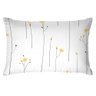 Jogo de Cama King Estampado Branco Flores Amarelas - Premium - 7