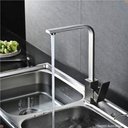 Ver mais imagens de Kit Cuba Dupla Inox + Acessórios com Torneira Gourmet Monocomando Slim Cromada
