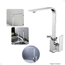 Ver imagem 7 de Kit Cuba Dupla Inox + Acessórios com Torneira Gourmet Monocomando Slim Cromada