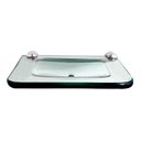 Ver imagem 4 de Saboneteira Reta 12x15 Cm - 8mm - Incolor