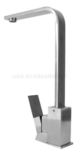 Torneira Lavatório Cromo Cromado Monocomando 360º - 2