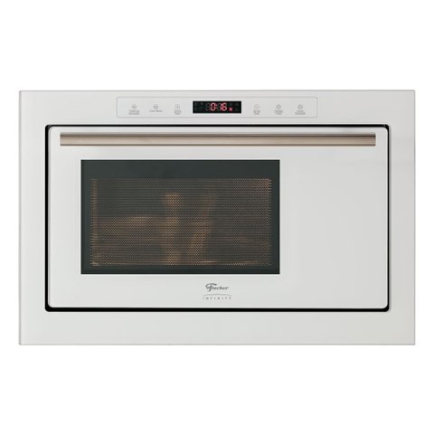 Micro-ondas de Embutir Fischer Infinity 25L com Dourador Branco 127V
