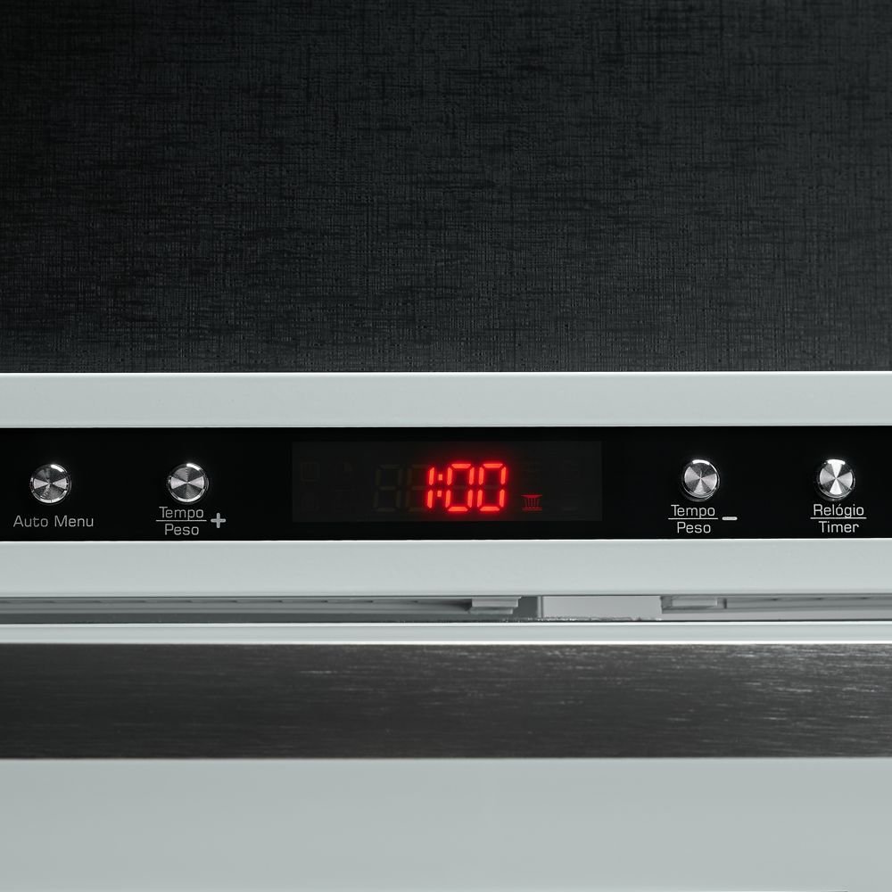 Micro-ondas de Embutir Fischer Infinity 25L com Dourador Branco 127V - 4