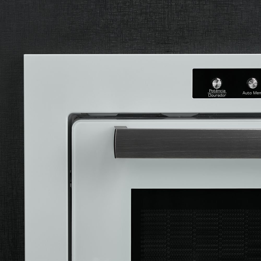 Micro-ondas de Embutir Fischer Infinity 25L com Dourador Branco 127V - 3