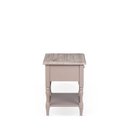 Ver imagem 7 de Mesa Lateral 1 Gaveta Madeira Maciça Escovada Pés Torneados Louise