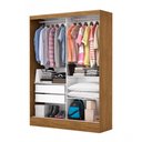 Ver imagem 4 de Guarda-roupa Belem 2 Portas de Correr 2 Gavetas