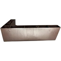 Kit 20 Pé Cantoneira Canto Sofá Poltrona Tabaco + Parafuso - 1