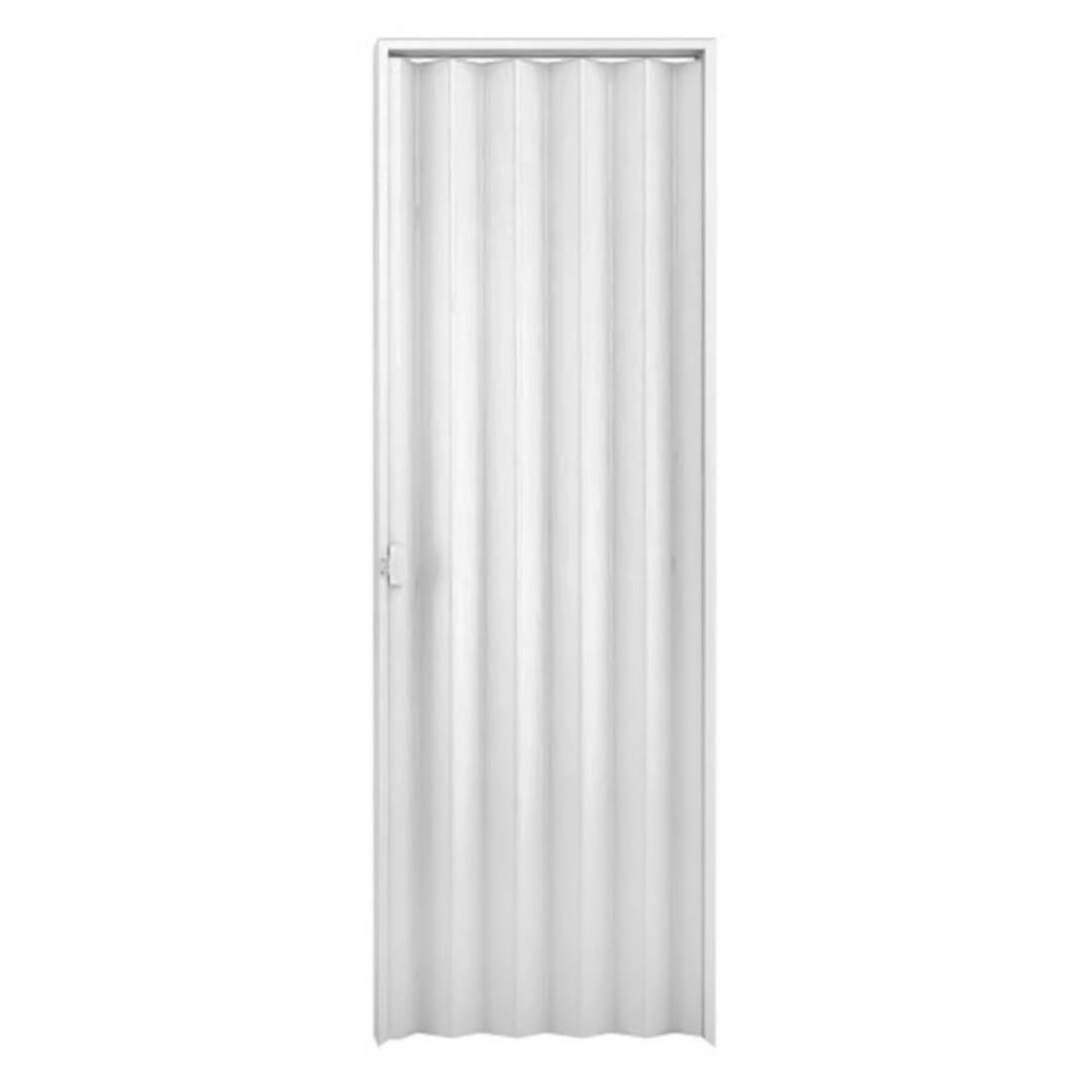 Porta Sanfonada PVC para Banheiro com Batente 210 x 80 Permatex - 2