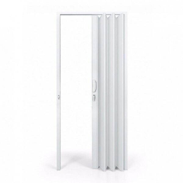 Porta Sanfonada PVC para Banheiro com Batente 210 x 70 Permatex