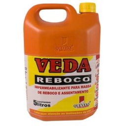 Veda Reboco 5lt Queveks Impermeabilizante Reboco - 1