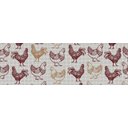 Ver imagem 2 de Tapete para Cozinha Slimkasa 38cm X 60cm Galinhas Kapazi