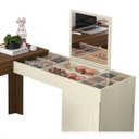 Ver imagem 5 de Escrivaninha Penteadeira de Canto Star Freijo Off White Mobler Freijo Off White