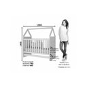 Ver imagem 2 de Berço / Mini Cama Infantil Montessoriano 2 em 1 Branco - Henn