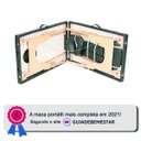 Ver imagem 2 de Maca Portátil Standard 250kg - Verde escuro