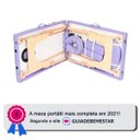 Ver imagem 2 de Maca Portátil Standard 250kg - Lilás Claro